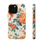 Floral Hummingbird Magnetic Phone Case — Impact-Resistant Protective Cover