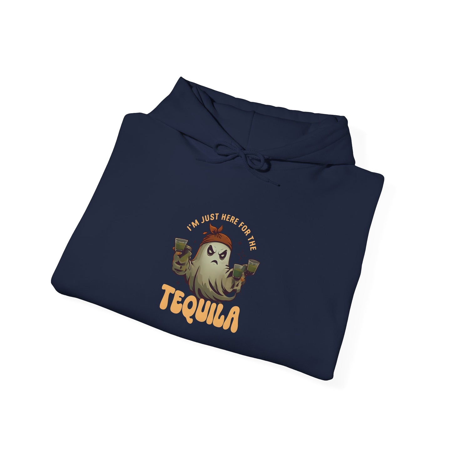 Unisex Heavy Blend™ Hooded Sweatshirt Only here for the Tequila