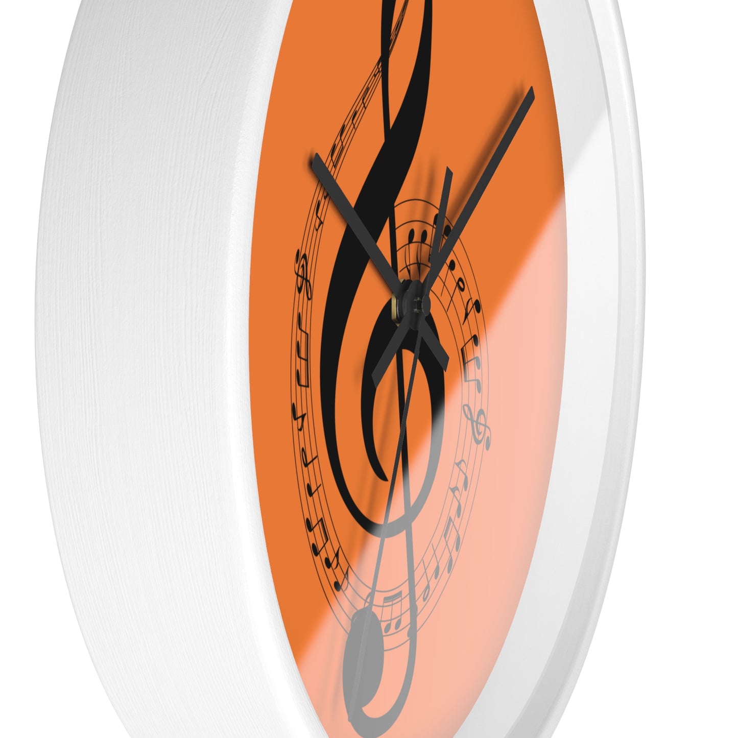 Musical Notes Wall Clock, Perfect Gift for Musicians