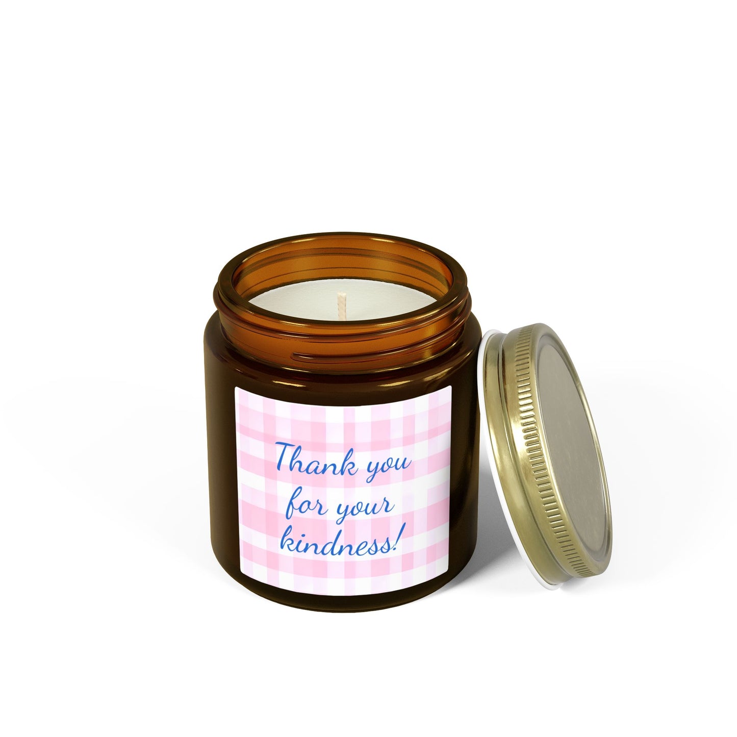 Thank You For Your Kindness Scented Candle (Coconut Apricot Wax)