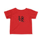 Cute Infant Love Tee, Baby Love Shirt, Toddler T-Shirt, Pet Lover Gift, Baby Shower Gift, Kids Graphic Tee