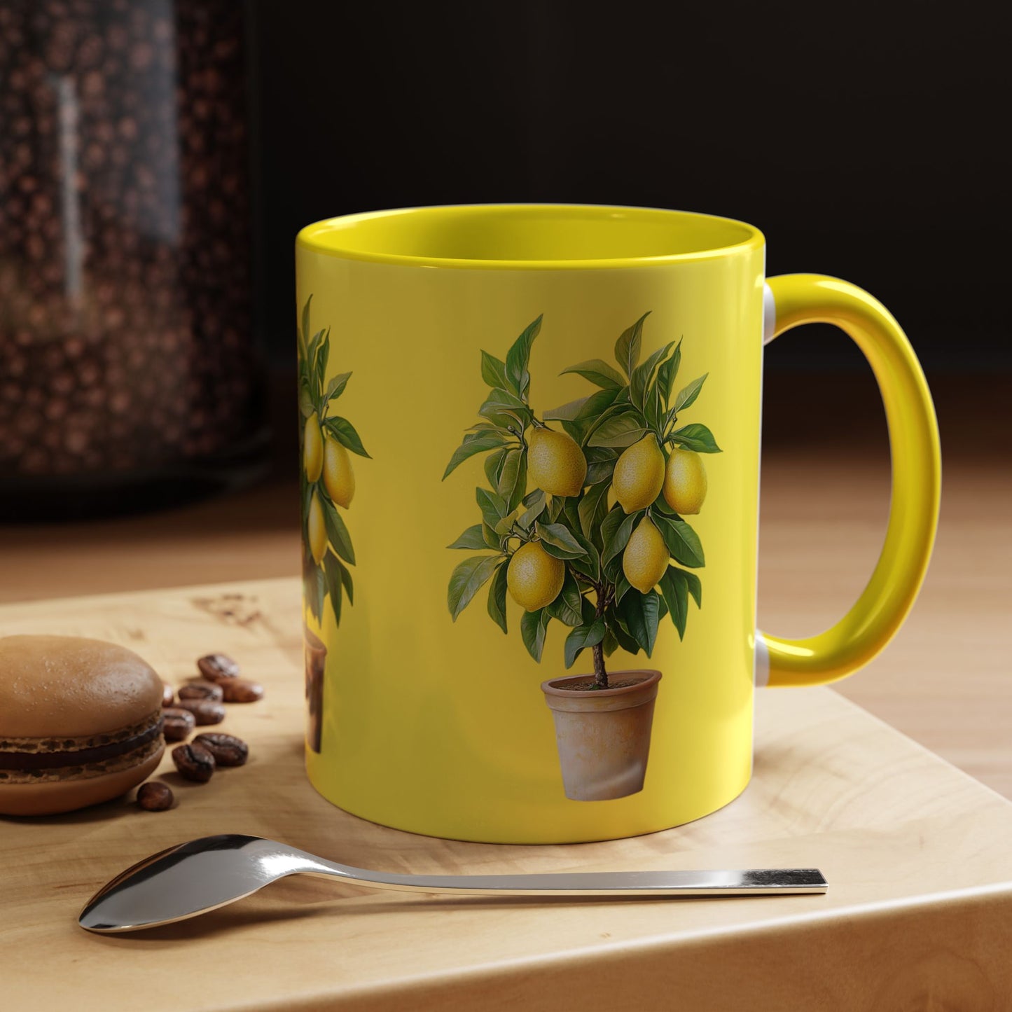Lemon Tree Accent Coffee Mug - Cheerful Gift for Garden Lovers, Unique Kitchen Decor, Spring Celebration, Housewarming Present, [...]
