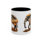 Elegant Elephant Accent Coffee Mug - Nature Lover Gift, Animal Lover Mug