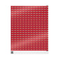 Holiday Candy Cane Wrapping Paper Roll — Red Patterned Gift Wrap