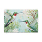 Hummingbird Canvas Wall Art — Stretched Matte Nature Print