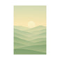 Matte Canvas, Stretched, 1.25" Sunset or Sunrise