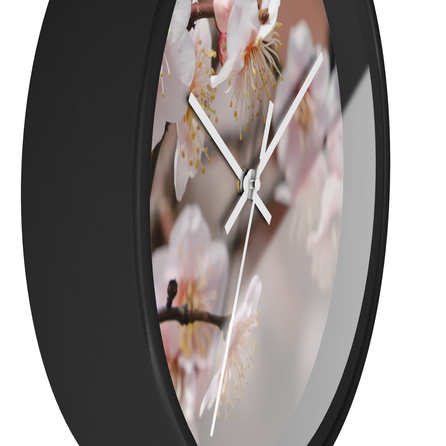 Elegant Floral Wall Clock
