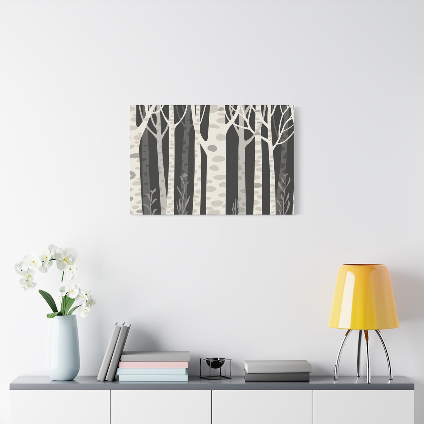 Matte Canvas, Stretched, 1.25" - Trees