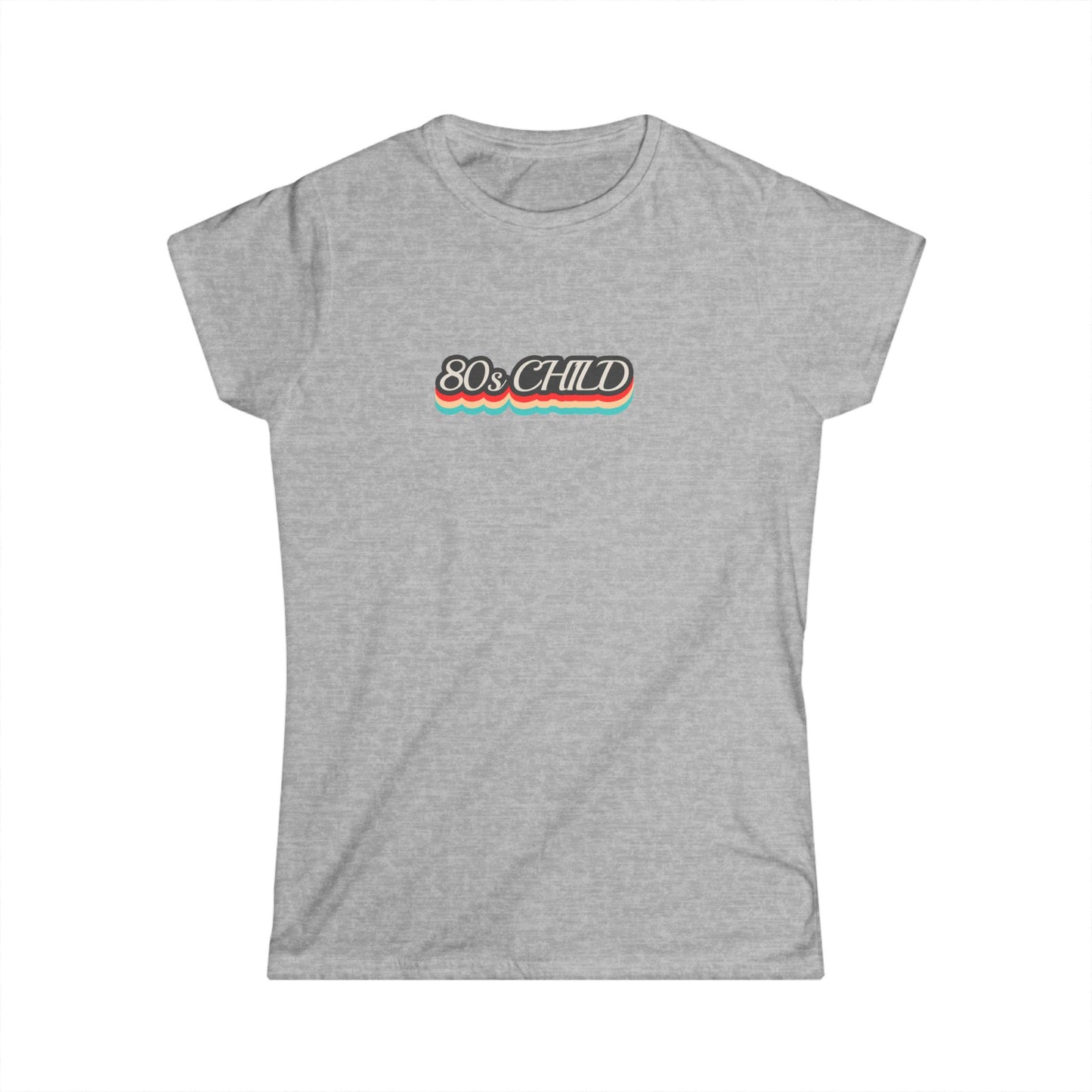 Women's Softstyle Tee - 80's chc