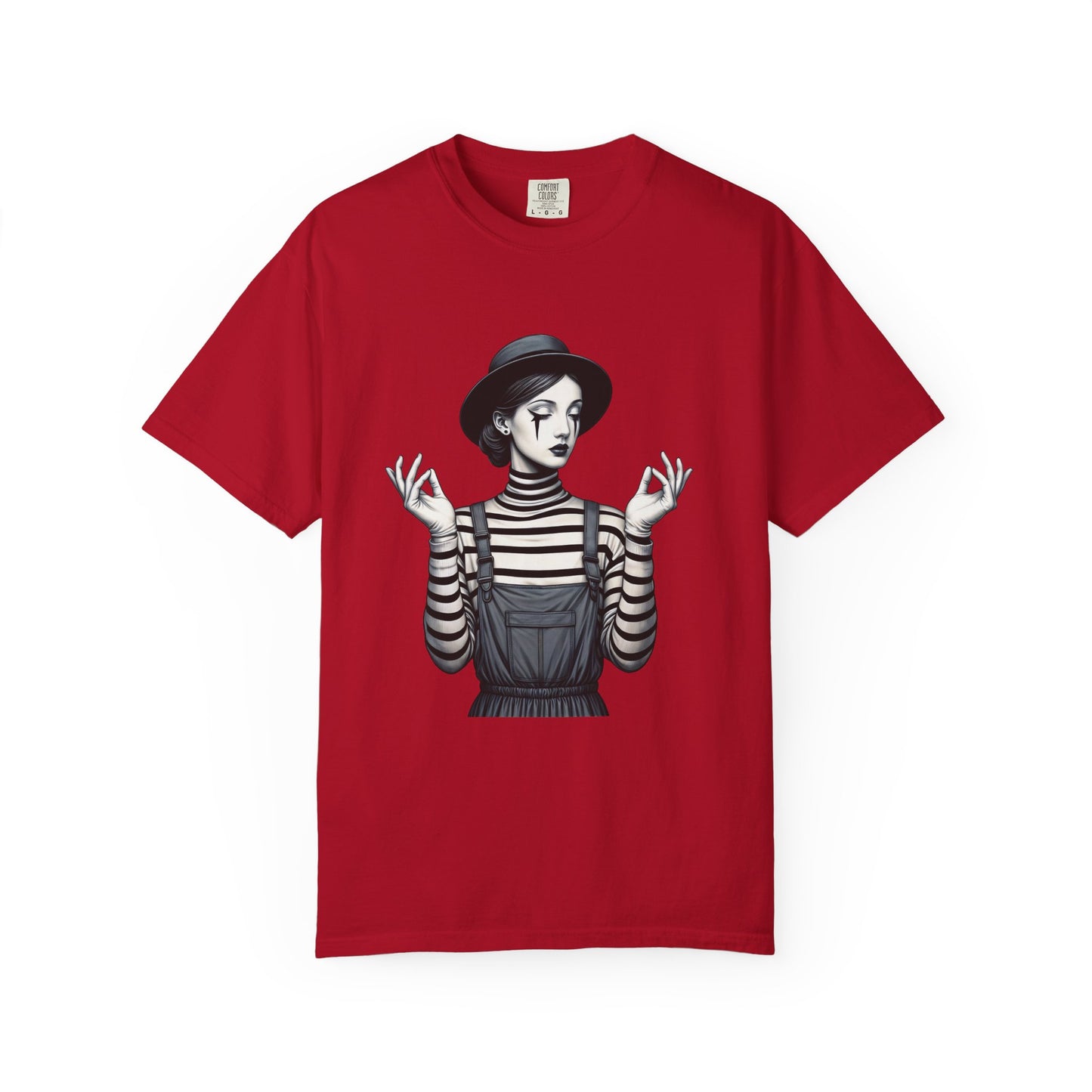 Gothic Striped Graphic Unisex T-Shirt, Edgy Casual Wear, Alternative Fashion, Gift for Her
