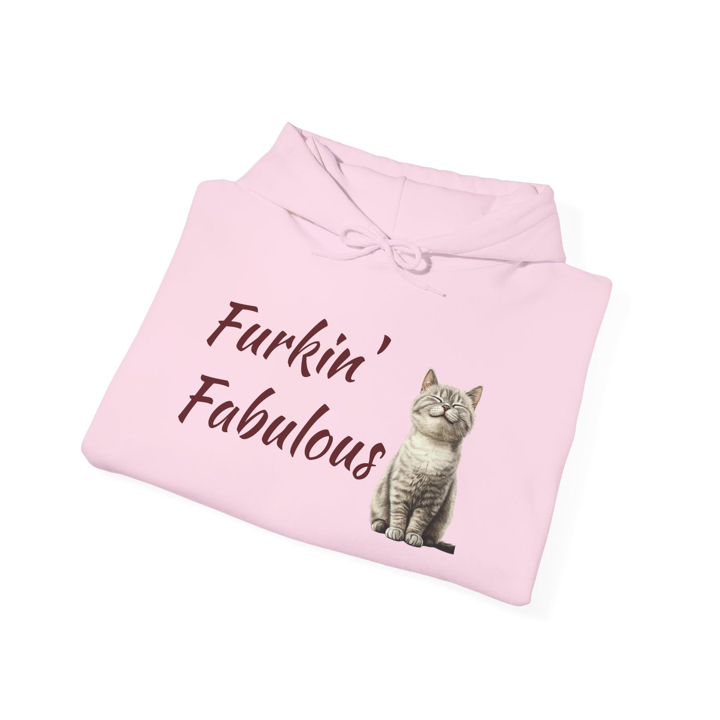 Furkin' Fabulous Cat Hoodie — Cute Kitten Graphic Sweatshirt