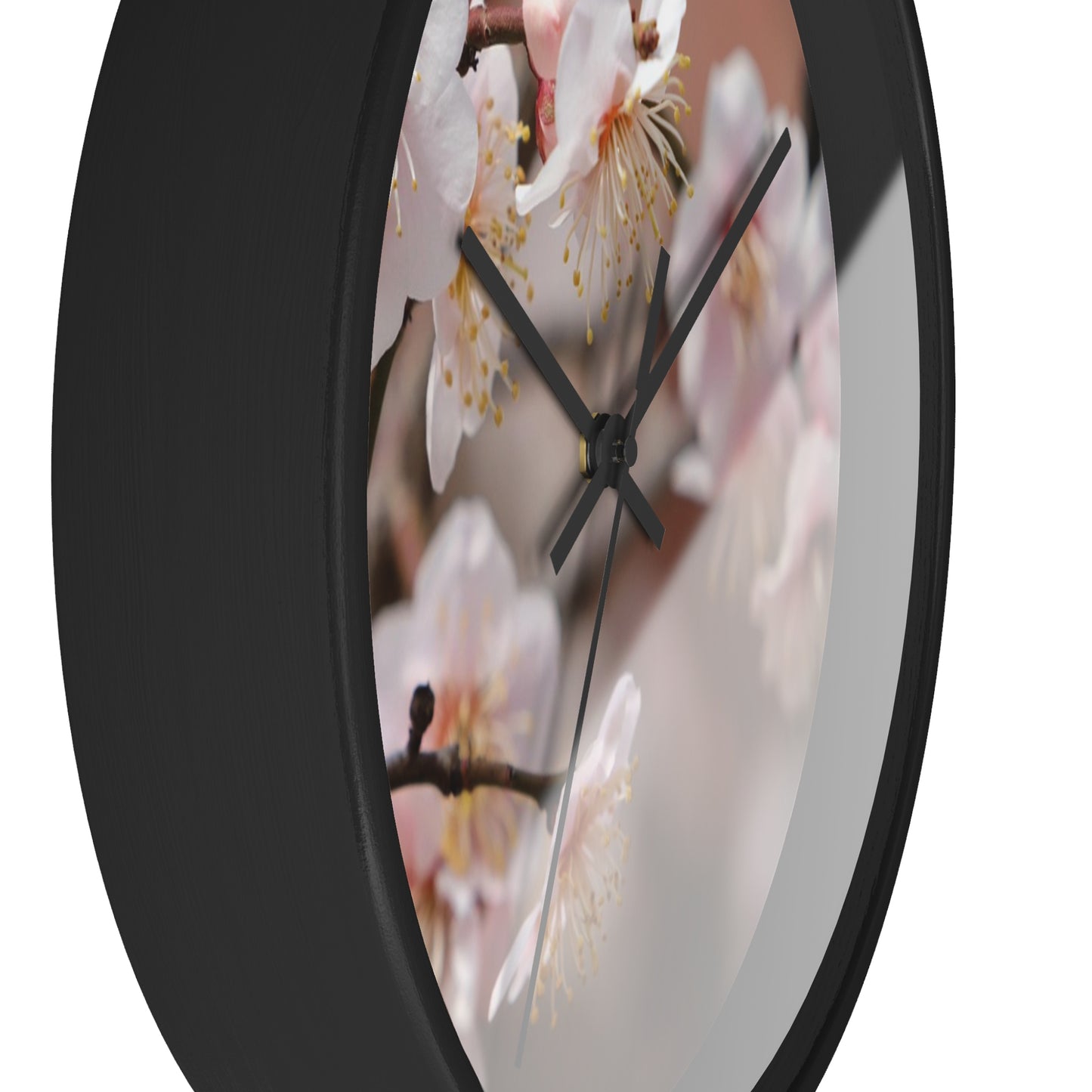 Elegant Floral Wall Clock