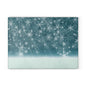 Winter Snowflake Glass Cutting Board – Frosty Holiday Kitchen Decor