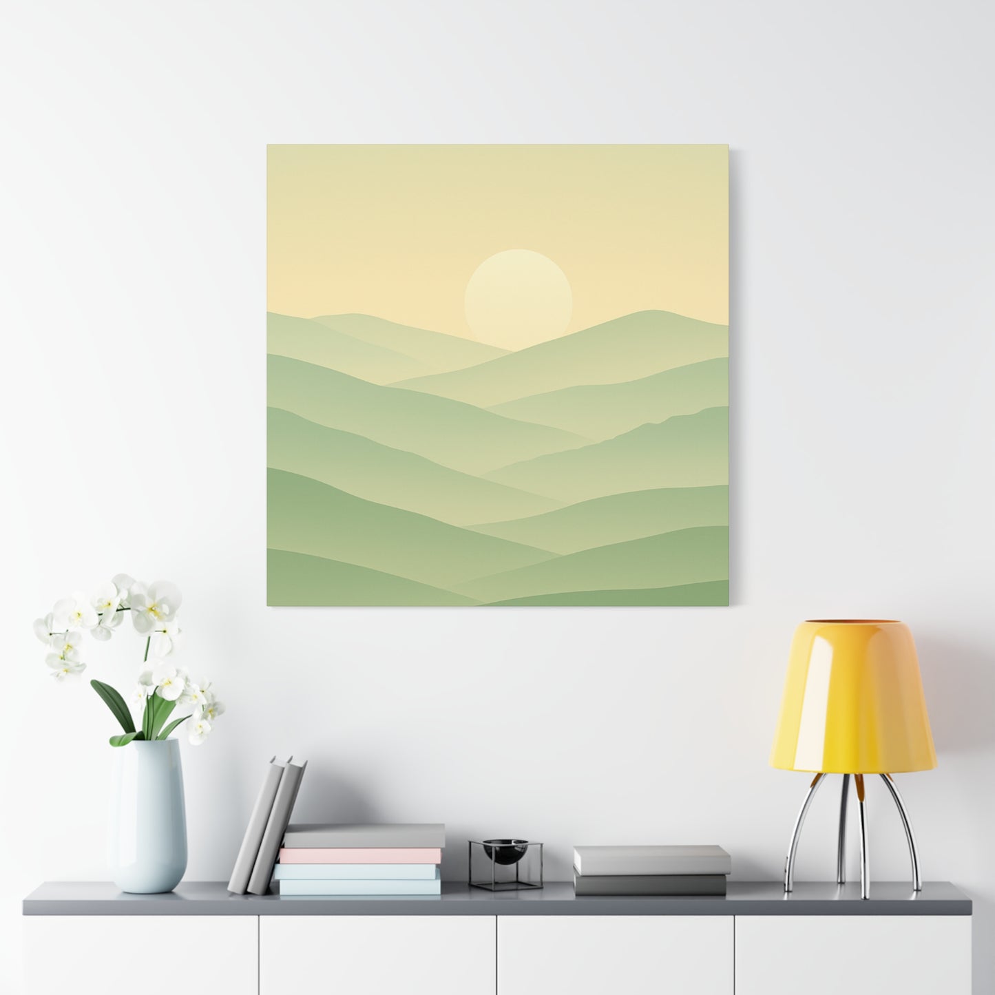 Matte Canvas, Stretched, 1.25" Sunset or Sunrise