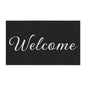 Welcome Heavy Duty Floor Mat — Durable Outdoor/Indoor Doormat with Elegant Script