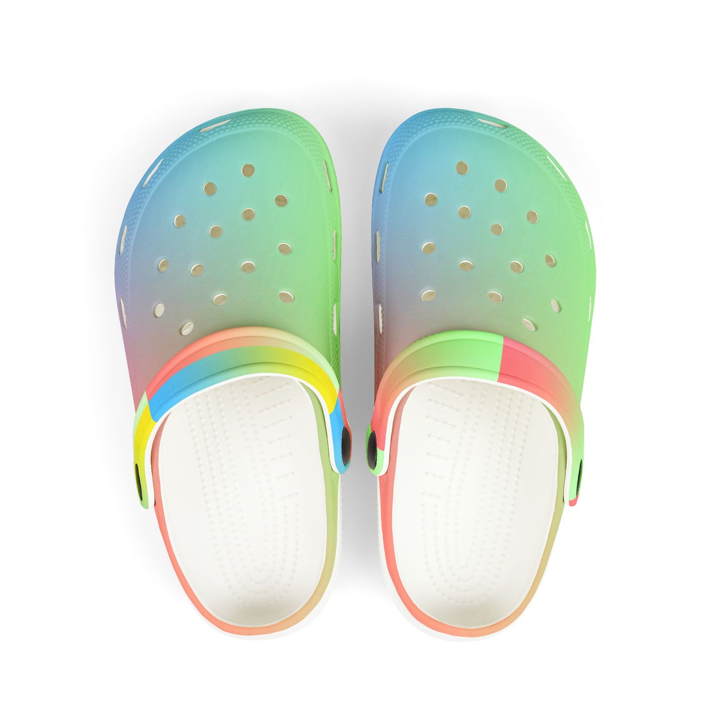 Rainbow Kids' EVA Foam Clogs