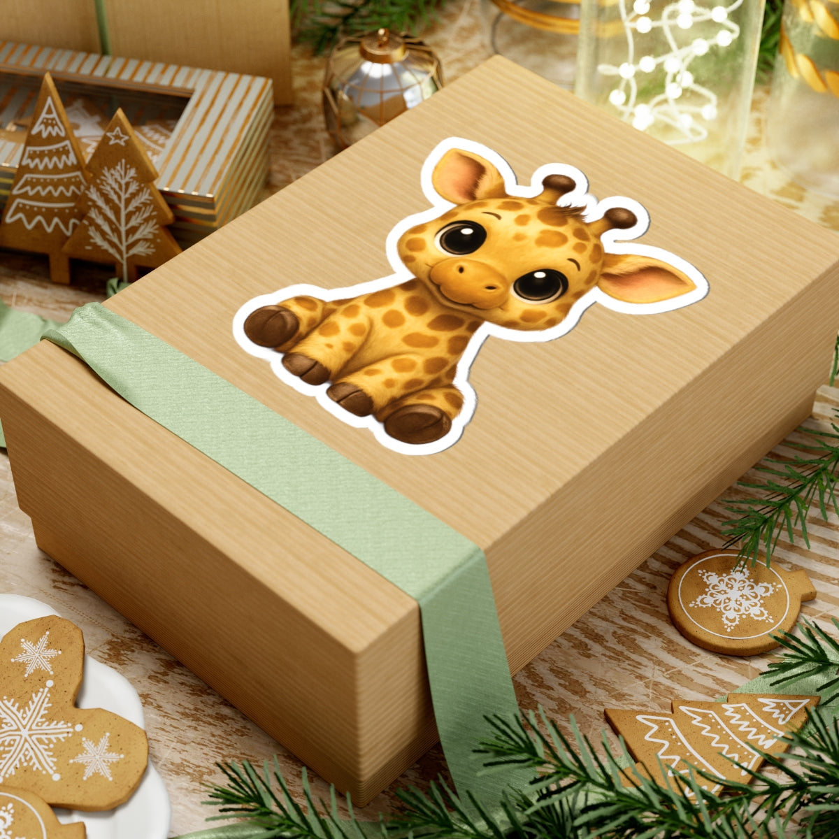 Kiss-Cut Stickers Giraffe