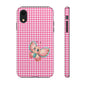 Cute Butterfly Phone Case, Tough Cases, Floral Phone Accessory, Gift for Her, Spring Fashion, Kids' Birthday Present, Pastel Aesthetic