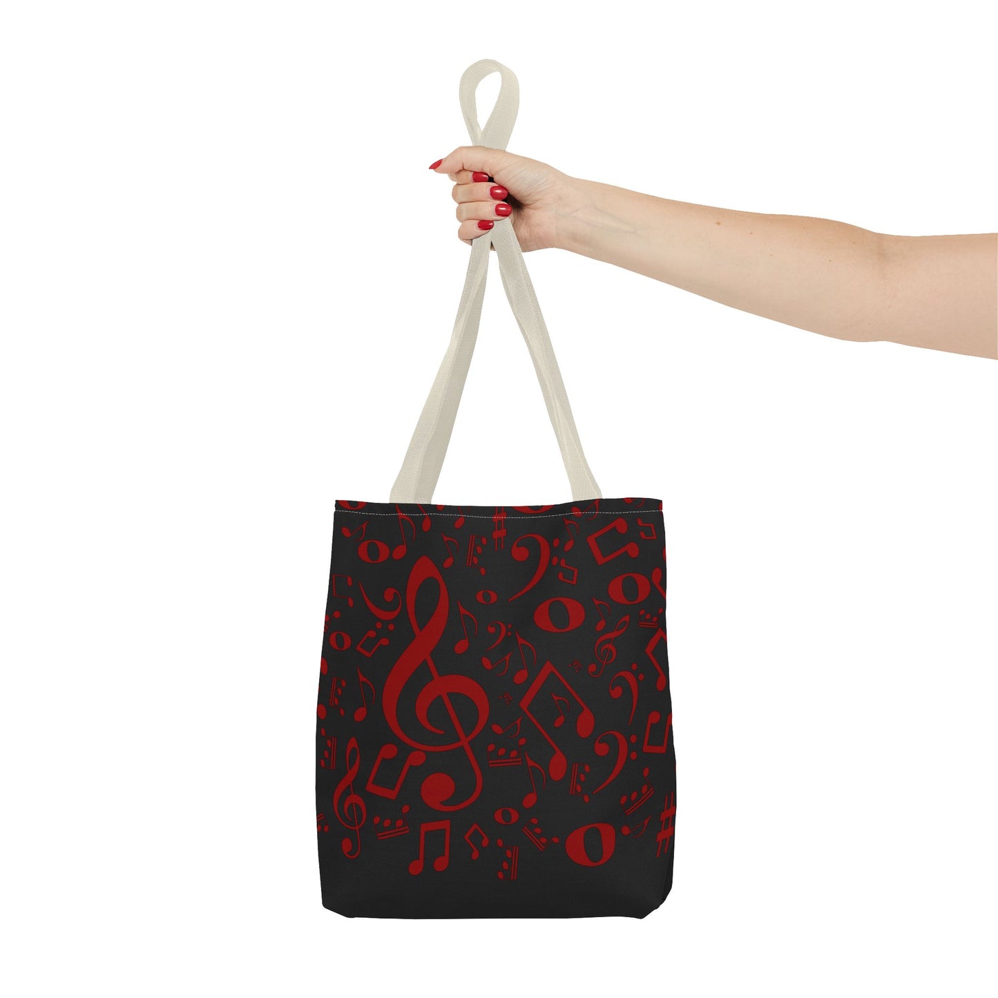 Stylish Music Note Tote Bag, Musical Gifts for Musicians, Eco-Friendly, Concert Accessories, Everyday Use, Unique Gift Idea