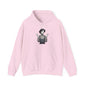 Chic Graphic Hooded Sweatshirt for Trendy Mischief Lovers, Cozy Unisex Pullover, Great for Gifting, Weekend Outfits, [...]