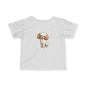 Cute Puppy Infant Tee, Baby T-Shirt, Newborn Gift, Toddler Tee, Dog Lover Baby Clothes