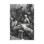 Crucifixion Art Matte Canvas Print – Stretched Religious Wall Decor