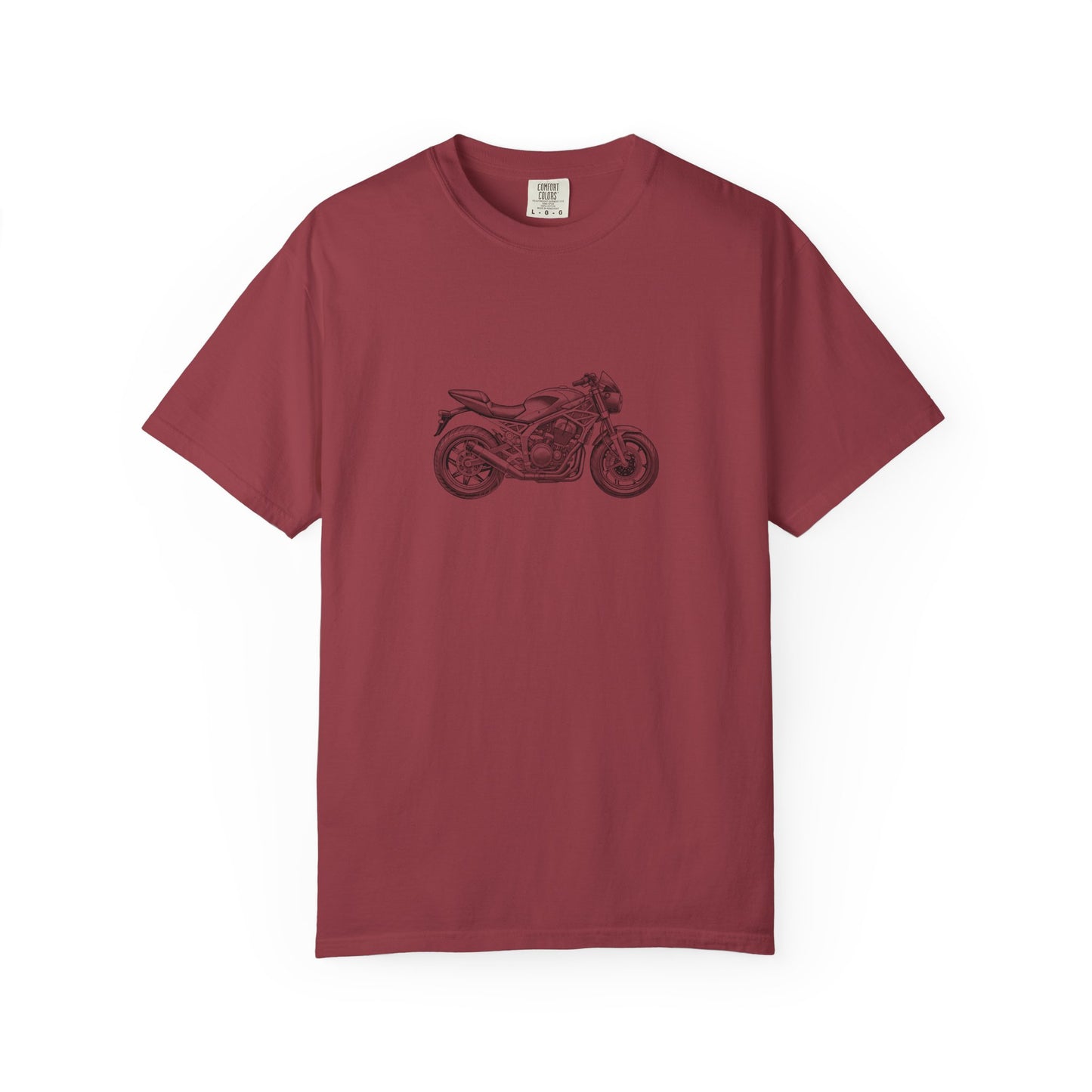 Motorcycle Vibes Unisex Garment-Dyed T-Shirt, Biker Tee for Motorcycle Enthusiasts, Gift for Riders, Casual Wear, Adventure Apparel