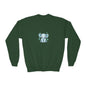 Adorable Elephant Youth Crewneck Sweatshirt