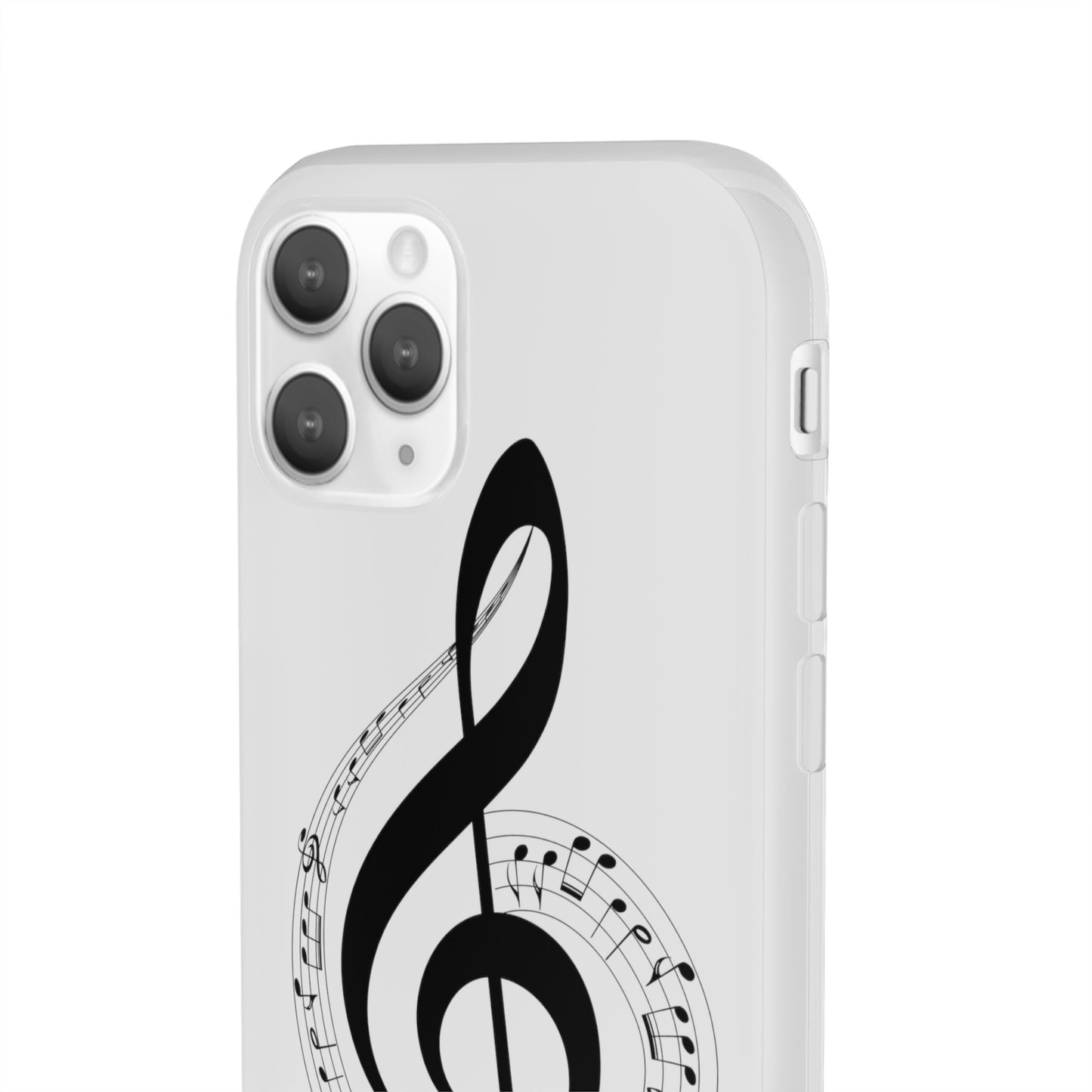 Phone Case — Musical Treble Clef Design