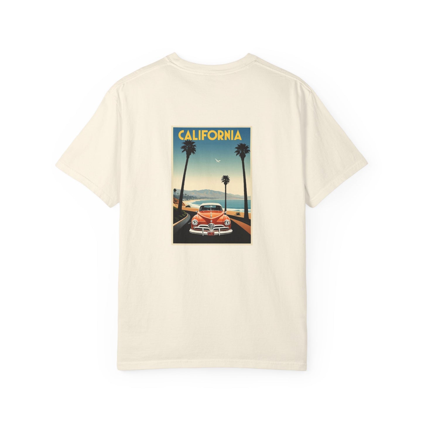 California Surf Style T-Shirt, Unisex Beach Tee, Vintage California Graphic Shirt, Summer Casual Wear, Surfing Enthusiasts Apparel