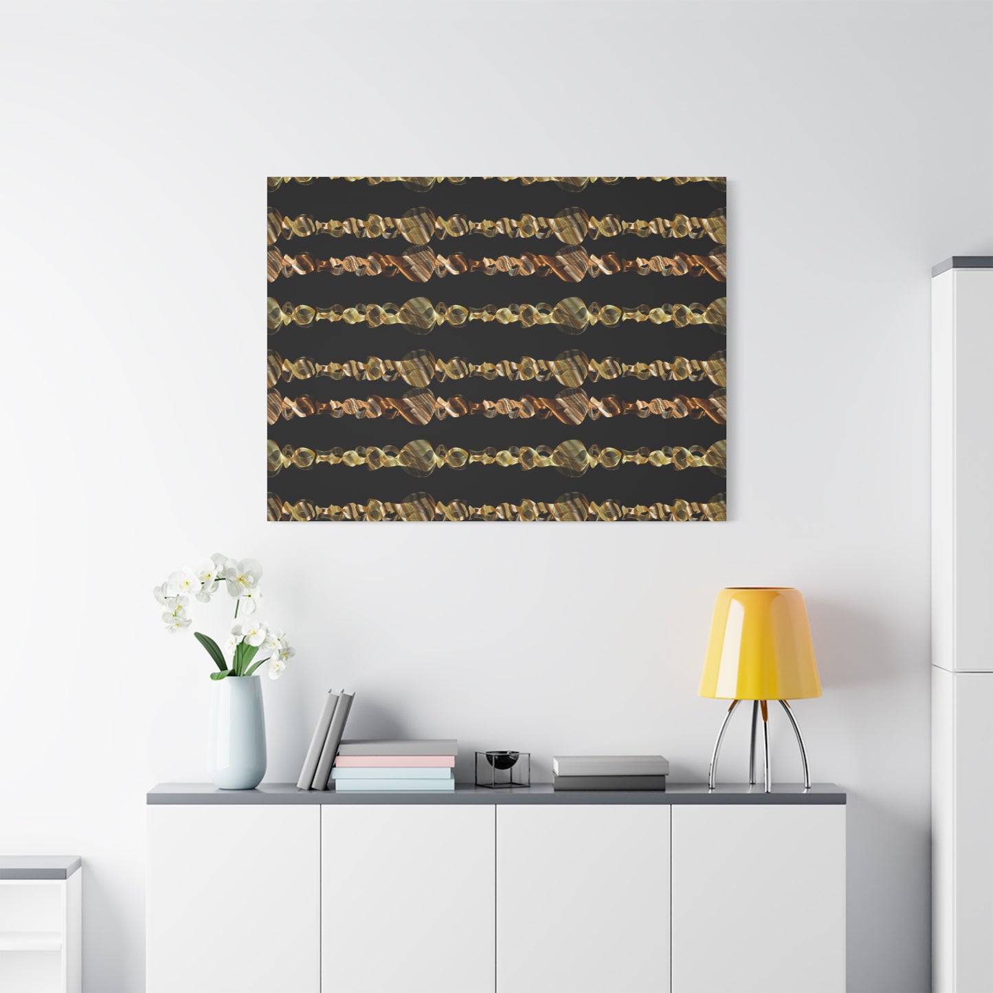 Artistic Canvas Gold and Black