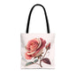 Romantic Floral Tote Bag, Rose Design, Chic Bag, Stylish Carryall, Perfect Gift for Her, Everyday Use, Eco-Friendly