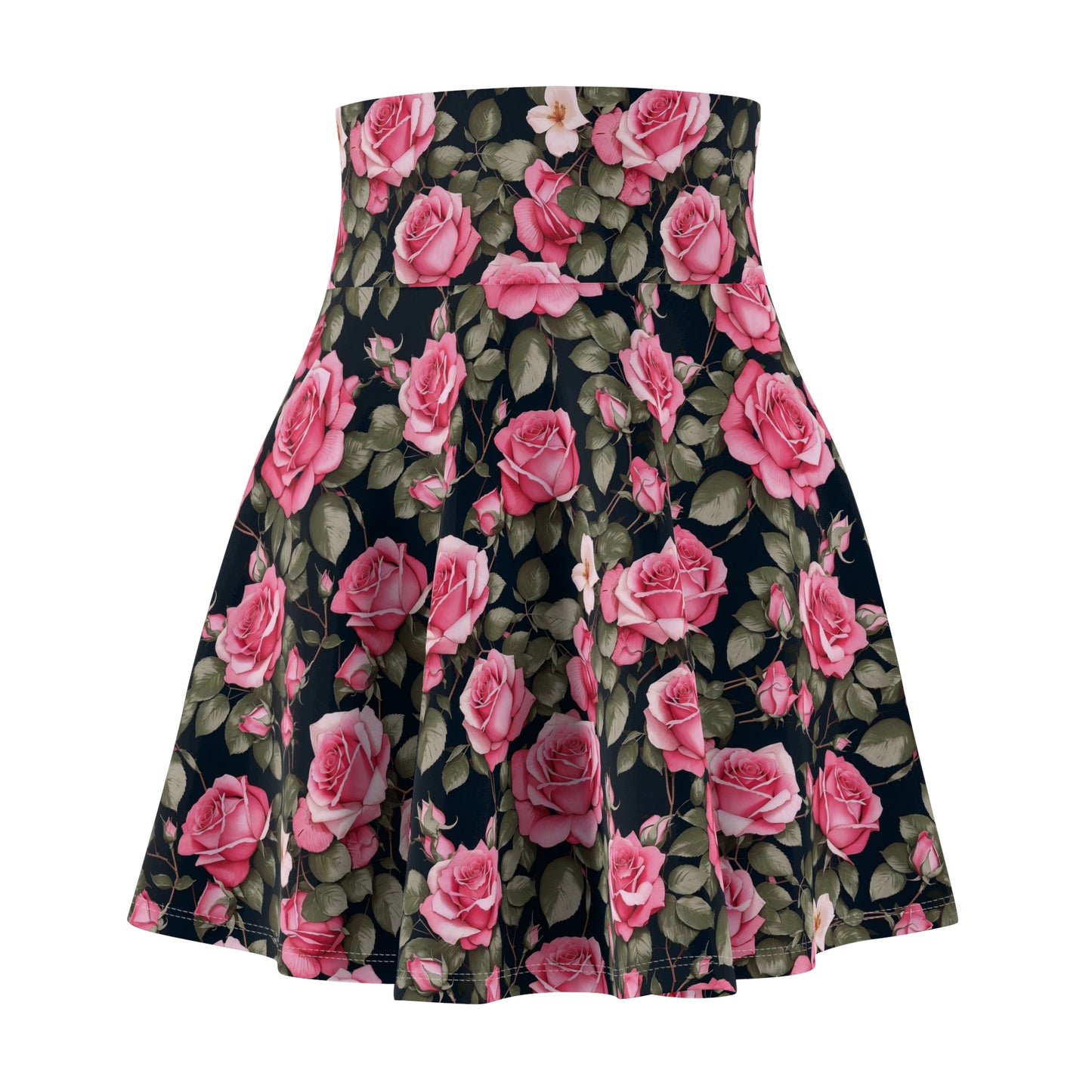 Floral Women’s Skater Skirt, Stylish Casual Summer Skirt, Perfect for Weddings, Parties, Festivals, Fashion Statement Piece