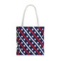 Patriotic Tote Bag, USA Flag Inspired