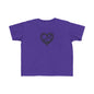 Toddler's Heart & Thorn Tee, Cute Kids T-Shirt, Children's Graphic Shirt, Gift for Toddlers, Cool Summer Outfit