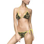 Women's Bikini Swimsuit Black with Accents