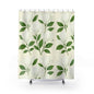 Shower Curtain - Elegant White Magnolia Floral Bathroom Decor