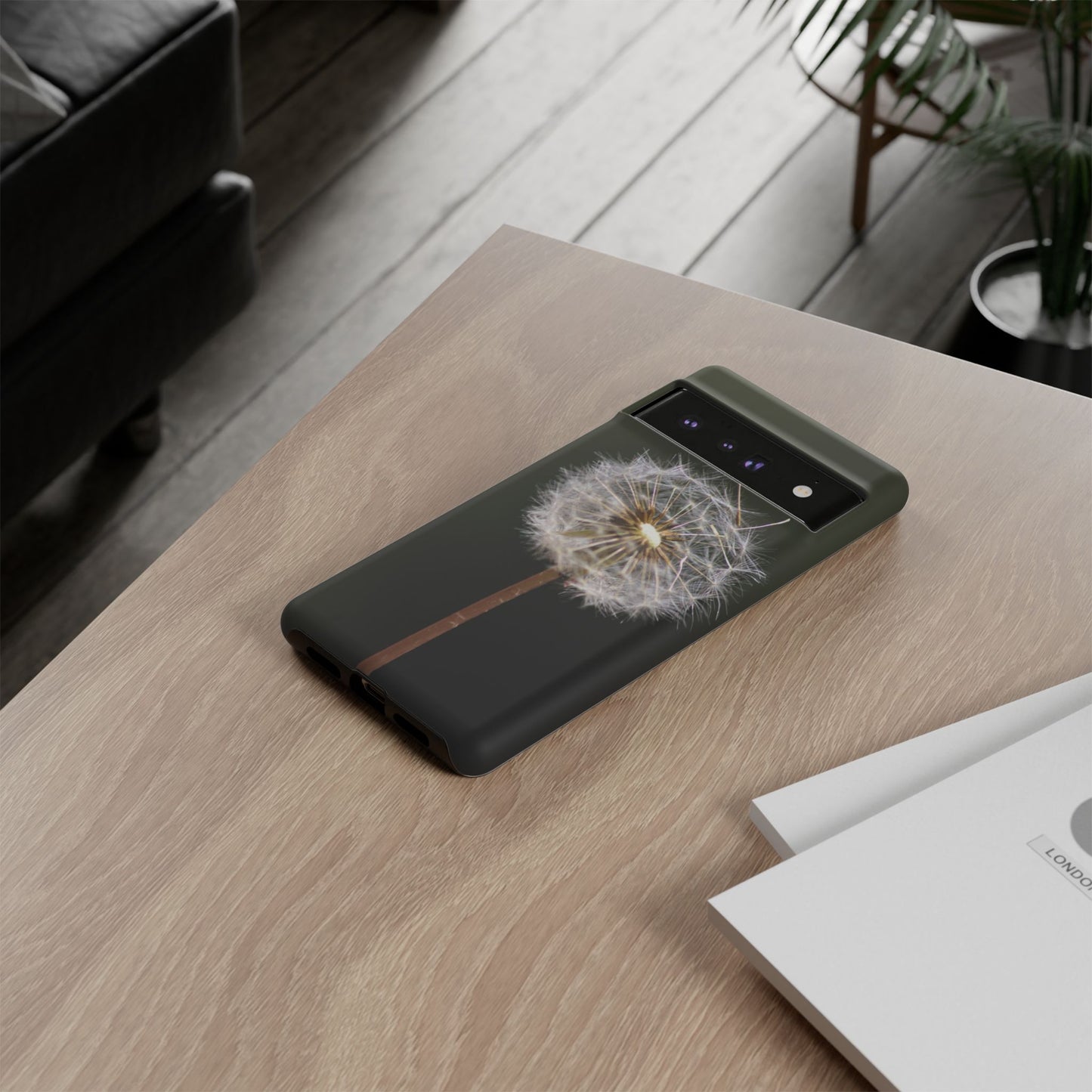 Dandelion Photo Tough Case — Protective Floral Phone Cover