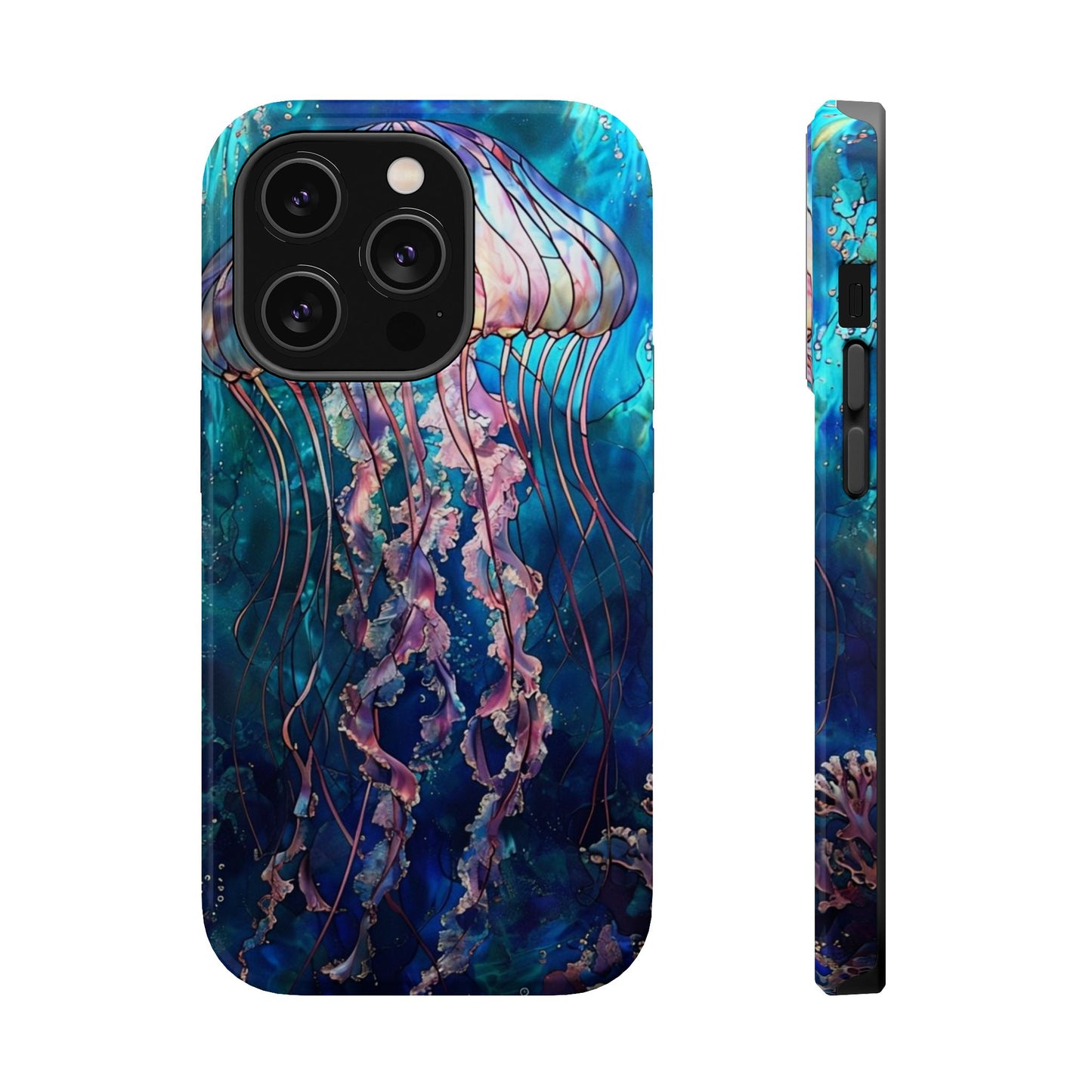 Jellyfish Ocean Magnetic Impact Phone Case