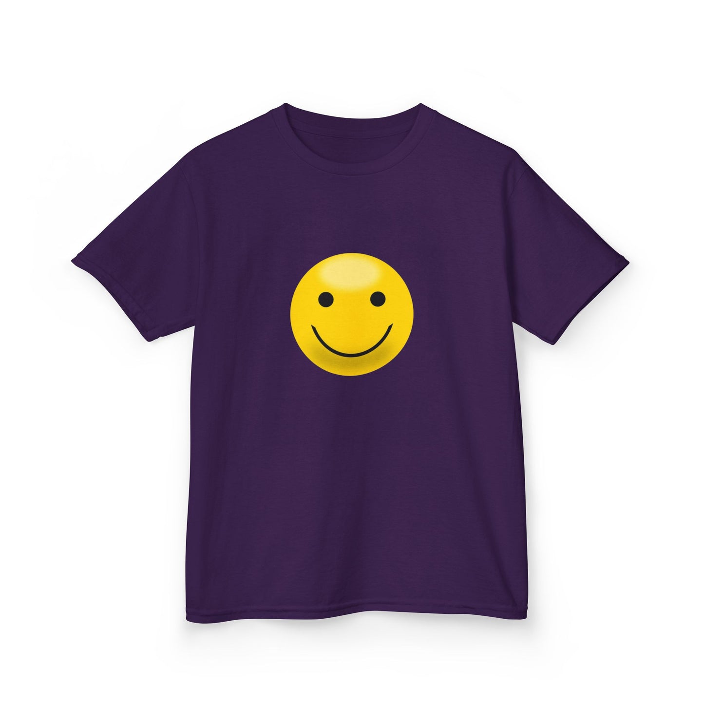 Kids Smiley Face Tee - Fun Cotton Shirt for Kids