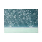 Winter Snowflake Glass Cutting Board – Frosty Holiday Kitchen Decor