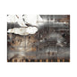 Abstract Musical Notes Matte Stretched Canvas Art (1.25")