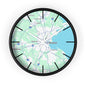 Boston Map Wall Clock - Unique Home Decor, Gift for Boston Lovers, Custom Wall Art, Office Decorations, Modern Timepiece