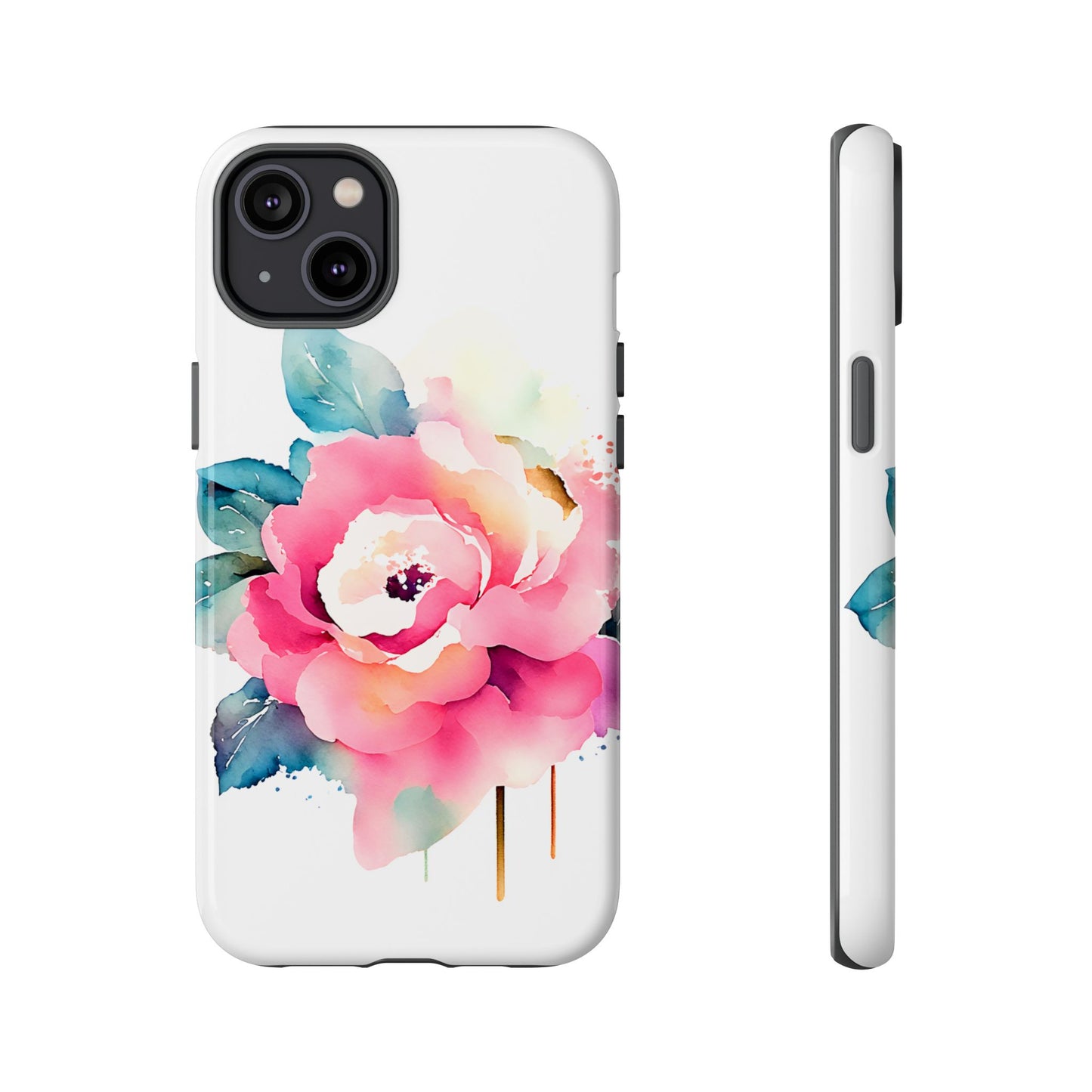 Floral Phone Case - Vibrant Rose Design