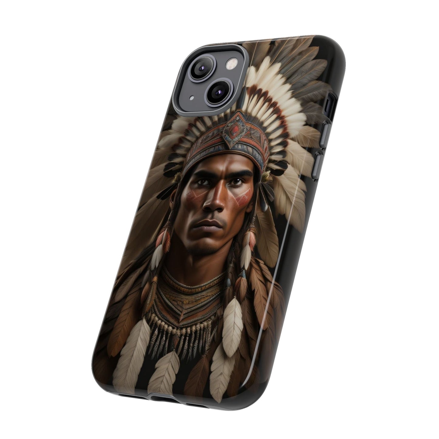 Native American Art Phone Case, Strong Culture Design, Unique Gift for Him or Her, Tough Cases, Customizable Protector, Tribal Style