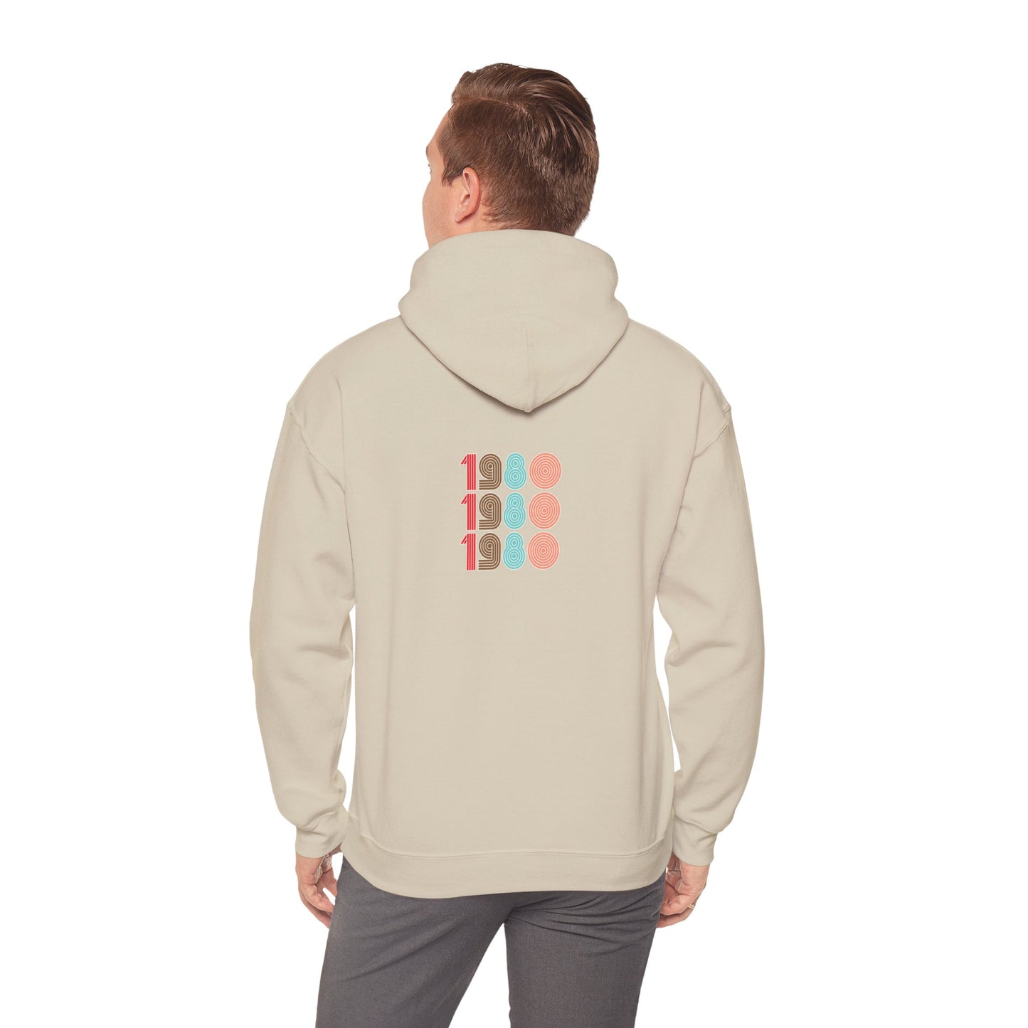 80s Childhood Unisex Hoodie, Retro 80s Sweatshirt, Vintage Style Clothing, Gift for 80s Fans, Cozy Pullover, Nostalgic Apparel