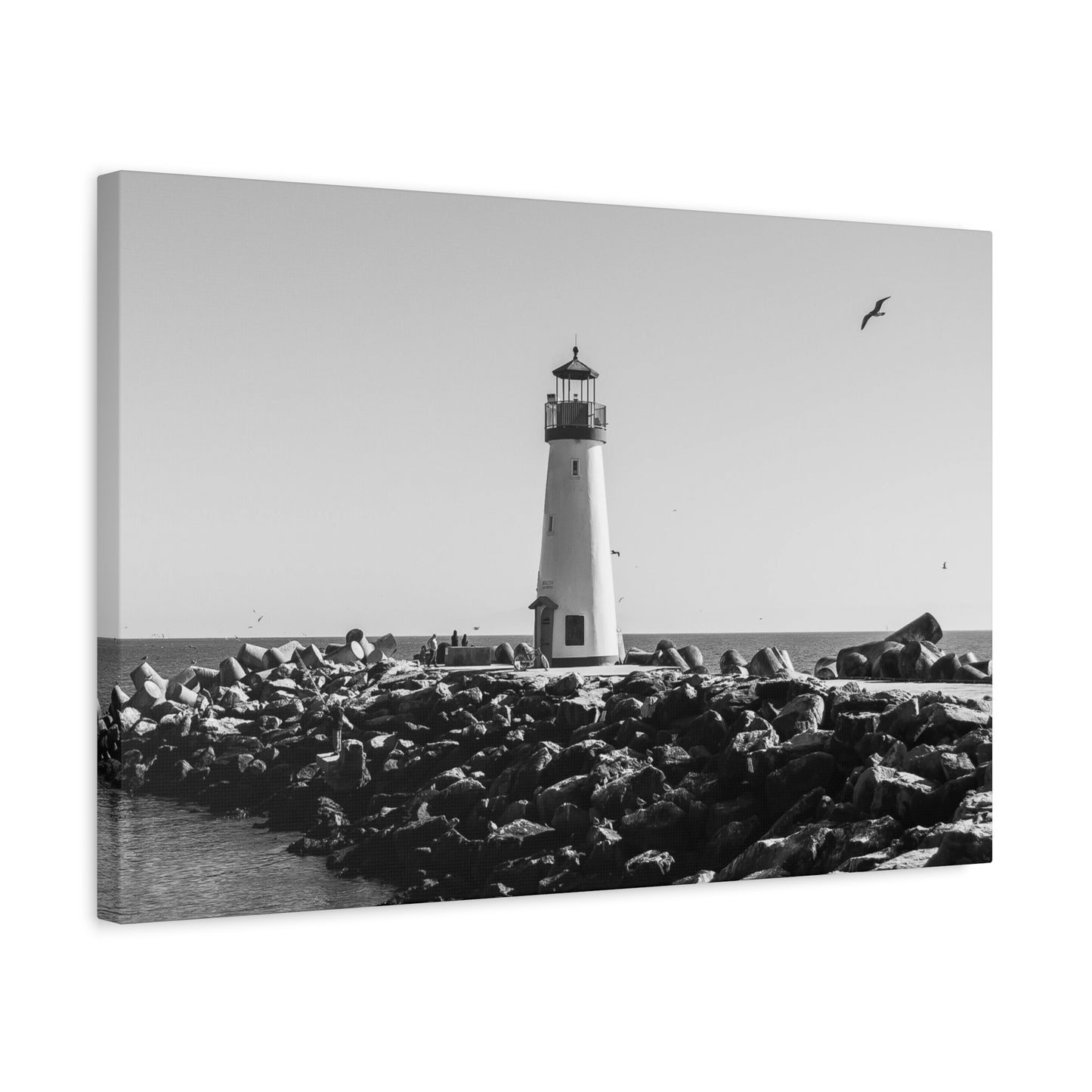 Matte Canvas, Stretched, 1.25" - Lighthouse