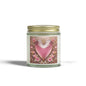 Coconut Apricot Heart Scented Candle (4oz/9oz)