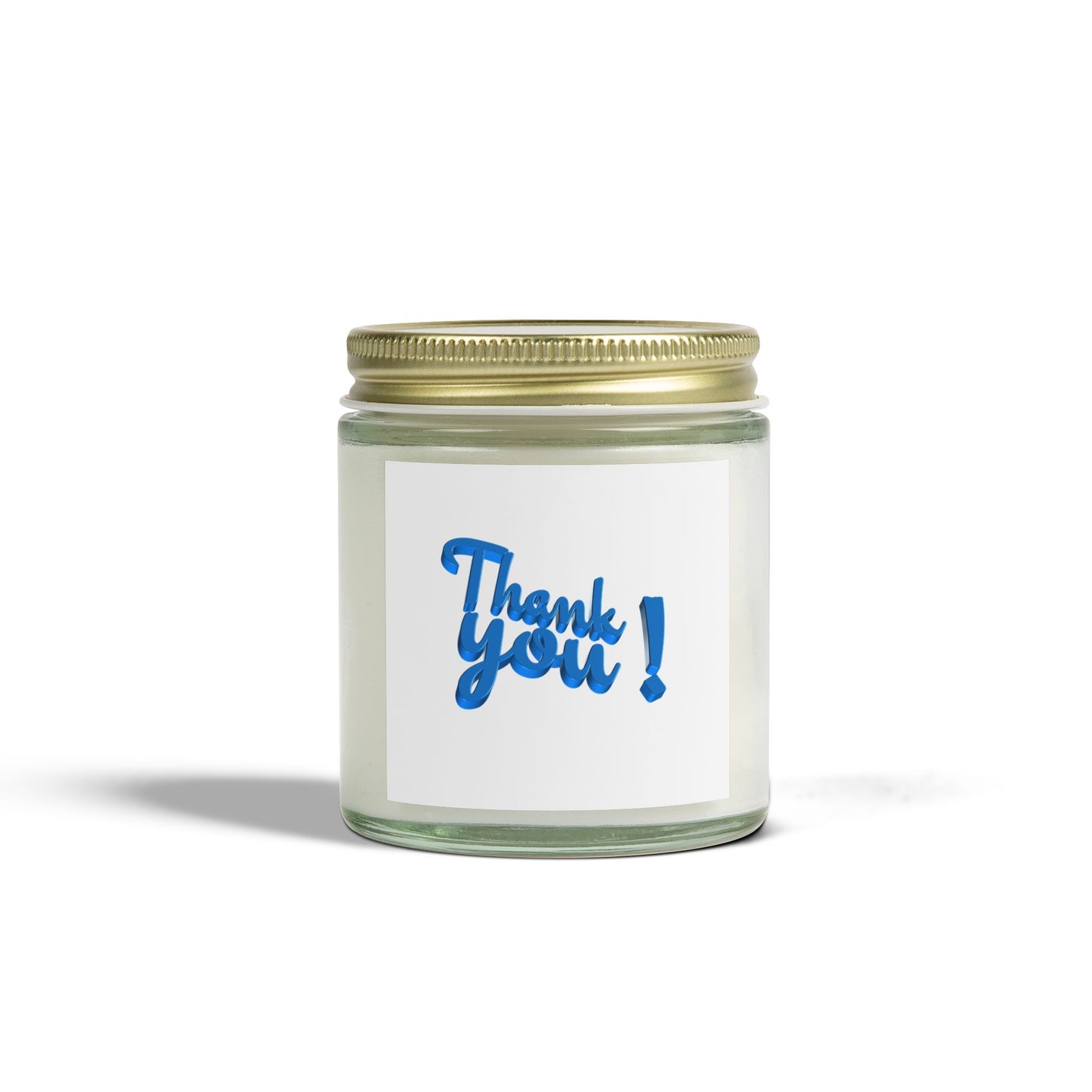 Thank You Scented Candles | Coconut Apricot Wax | Gift for Any Occasion | Home Fragrance | Relaxation | Self-Care | Gift Idea | 4oz, 9oz
