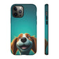 Happy Dog Phone Case — Cute Cartoon Puppy Protective Phone Cover